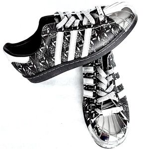 CUSTOM Bespoke Adidas x STAR WARS Darth Vader Sneakers, W8